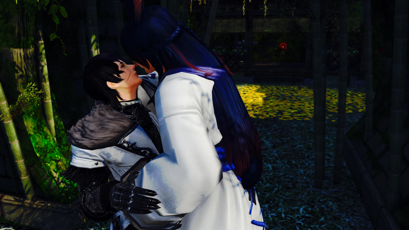 "I'm home, love."