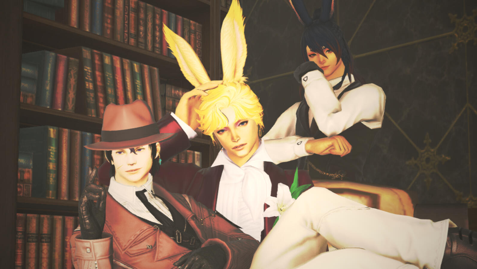 At home, after the #LeyendeckerArtParty